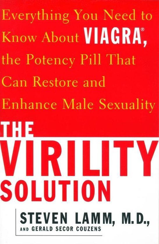 Boek cover The Virility Solution van Steven Lamm (Paperback)