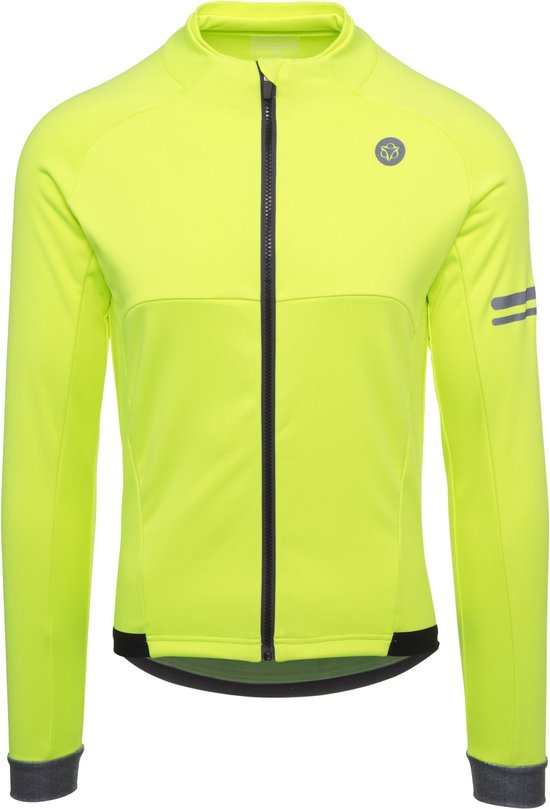 AGU Winter Thermo Fietsjack Essential Heren - Fluo Geel - L