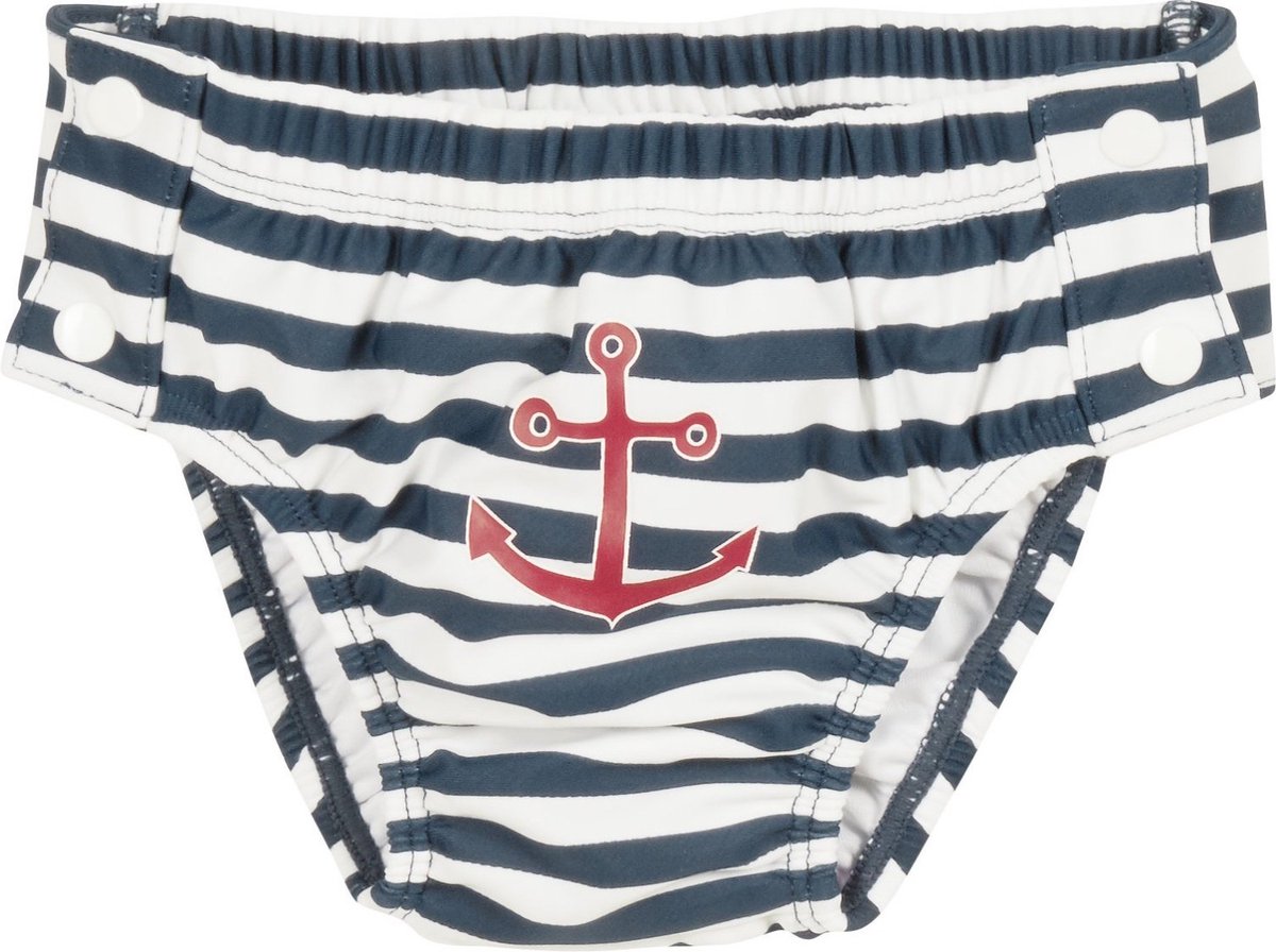 Goedkoopste Playshoes Zwemluier Uv-werend Druksluiting Blauw/wit Mt 62/68