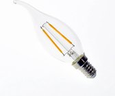 LED filament kaarslamp met tip E14 2W 2700K Dimbaar - Crius