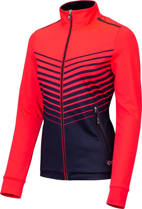 Sjeng Sports Valery vest dames roze/marine | bol.com