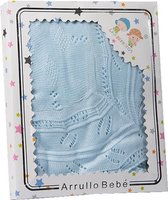 Gamberritos Babydeken Gebreid 75 X 100 Cm Acryl Blauw