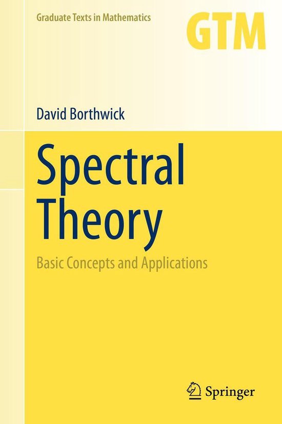 Mathematics and Statistics (R0) - Spectral Theory - cover