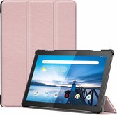 Lenovo Tab M10 Hoesje - Tri-Fold Book Case (TB-X505 & TB-X605) - RosÃ© Goud