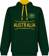 Australië Team Hooded Sweater - Groen - XL