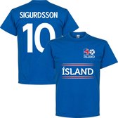 Ijsland Sigurdsson 10 Team T-Shirt - S