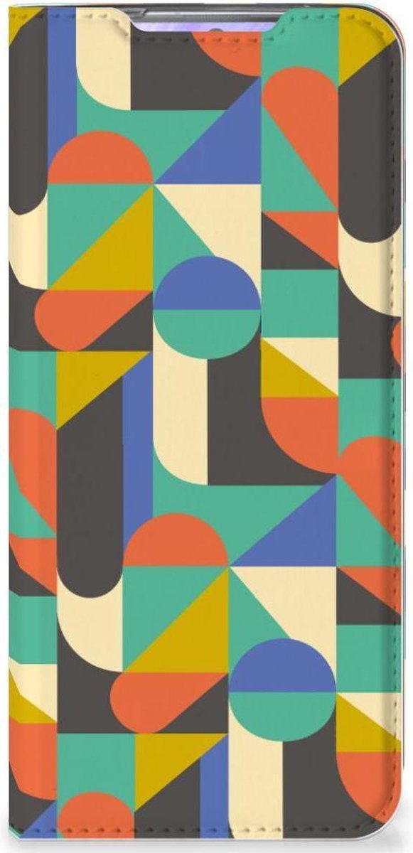 Samsung Galaxy S20 Hoesje met Magneet Funky Retro