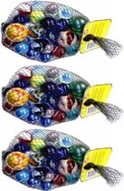 69x Marbles bang de différentes tailles et couleurs - jouets d'extérieur - billes