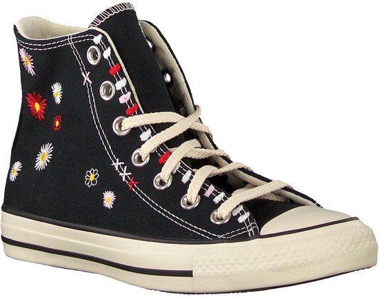 Converse Dames Hoge Sneakers Chuck Taylor All Star Hi - Zwart - Maat 41 |  bol