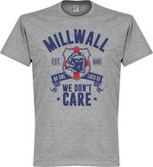 Millwall We Don't Care T-Shirt - Grijs - M