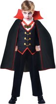 Amscan Kostuum Dracula Zwart/rood Jongens 6-8 Jaar