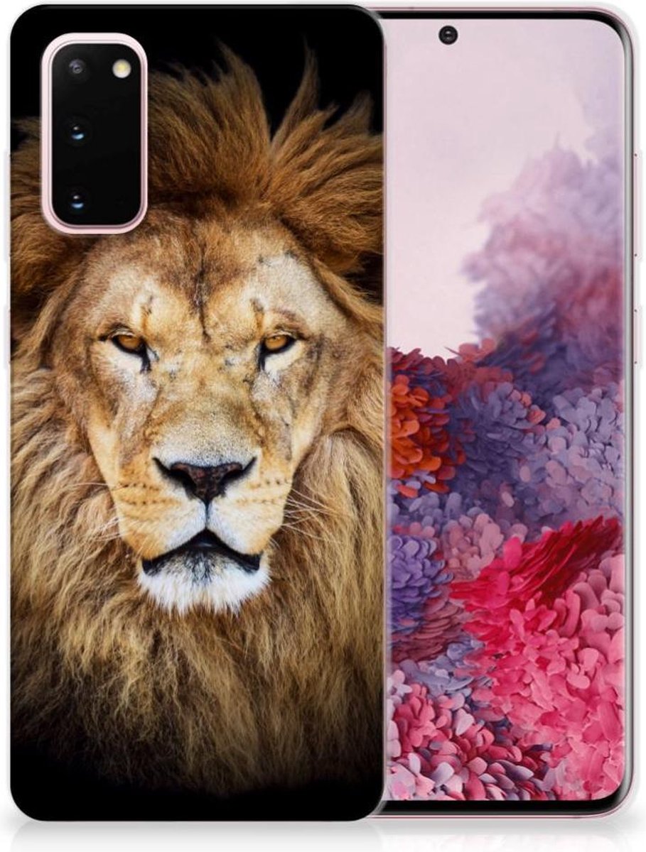 Samsung Galaxy S20 TPU Hoesje Leeuw