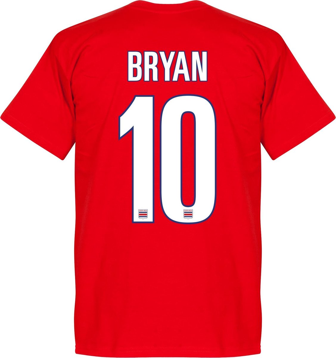 Costa Rica Bryan Team T-Shirt - Rood - XL
