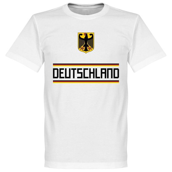 Duitsland Team T-Shirt - Wit - S