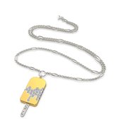 Guess jewellery UBN79142 Collier Zilverkleurig & Goudkleurig