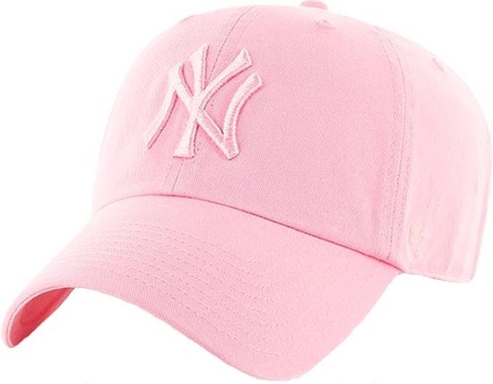 47 Brand New York Yankees MVP Cap B-RGW17GWSNL-RSA, Vrouwen, Roze, Pet,  maat: One size | bol.com
