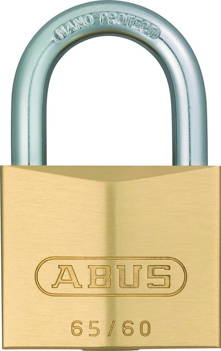 Abus hangslot 65 25mm mess gelijksluitend KA251