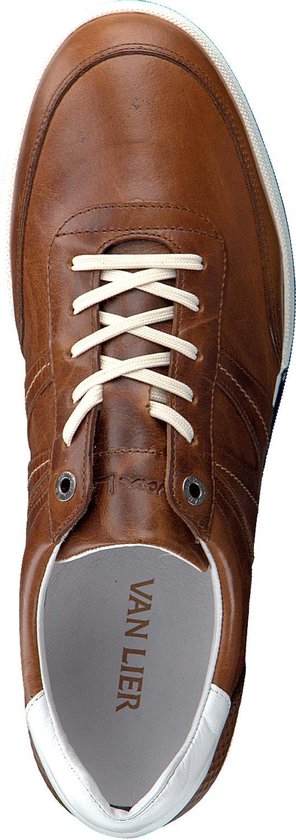 Van Lier Treviso Heren Sneakers - Cognac - Maat 41 | Bestel nu!
