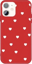 Hartjes TPU Back Cover - iPhone 11 Hoesje - Rood