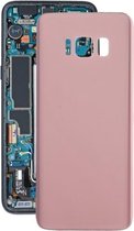 Samsung Galaxy S8 Back Cover Glas / Glasplaat Achterkant + Plakstrip|Roze / Pink|G950|Reparatie onderdeel