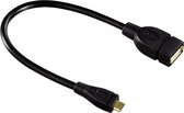 Hama - Hama USB 2.0 Adapter Cable Micro B-plug - A-socket - 30 Dagen Niet Goed Geld Terug