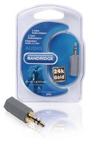 Bandridge - Bandridge Bap442 Audioadapter van 3,5 mm - 30 Dagen Niet Goed Geld Terug