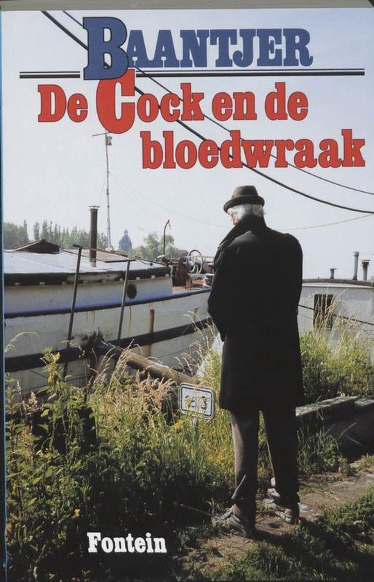 Cover van het boek 'De Cock en de bloedwraak' van A.C. Baantjer