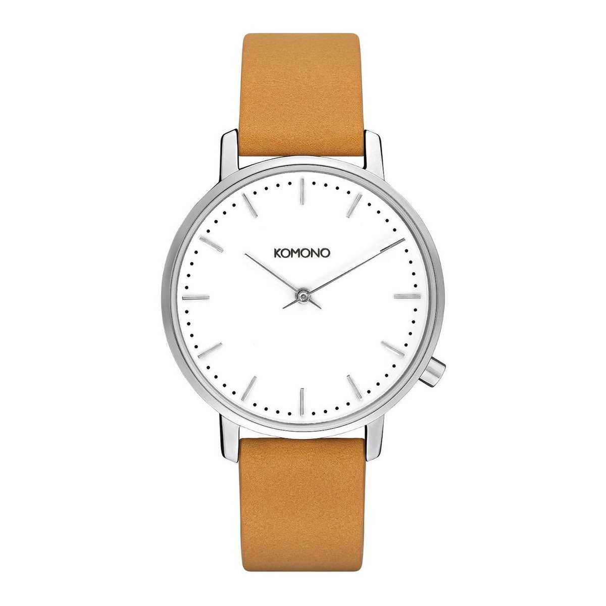Komono Harlow Natural W4130 polshorloge - bruin