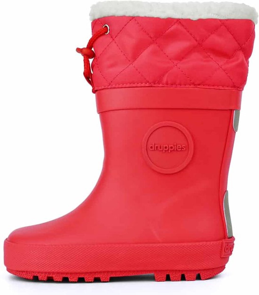 Druppies Regenlaarzen Gevoerd - Winter Boot - Roze - Maat 33