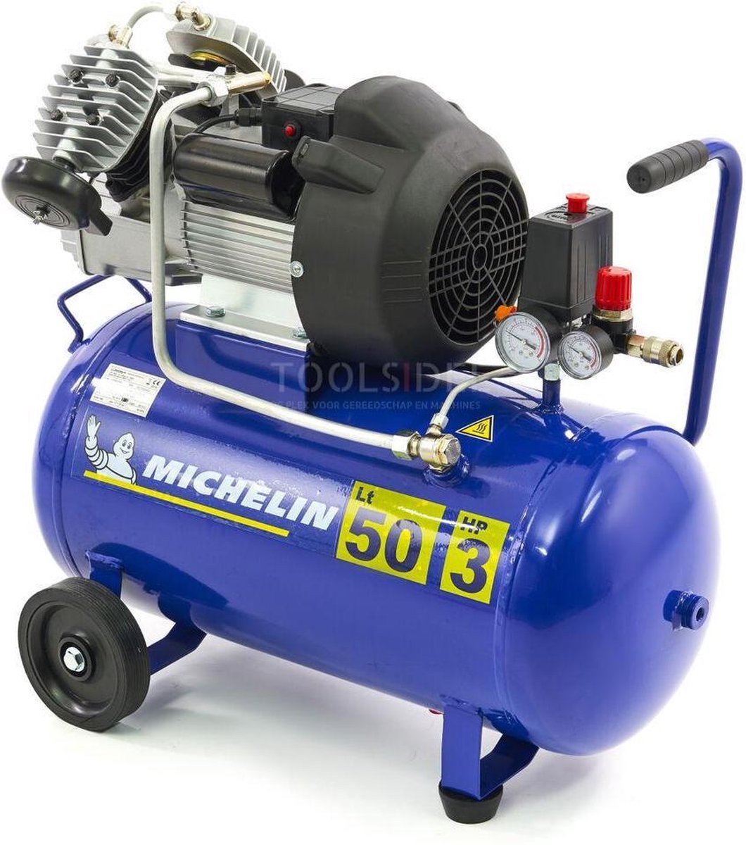 Compressore Michelin 3 HP - 50 Litri MB3650 - 365 Litri Al Minuto 