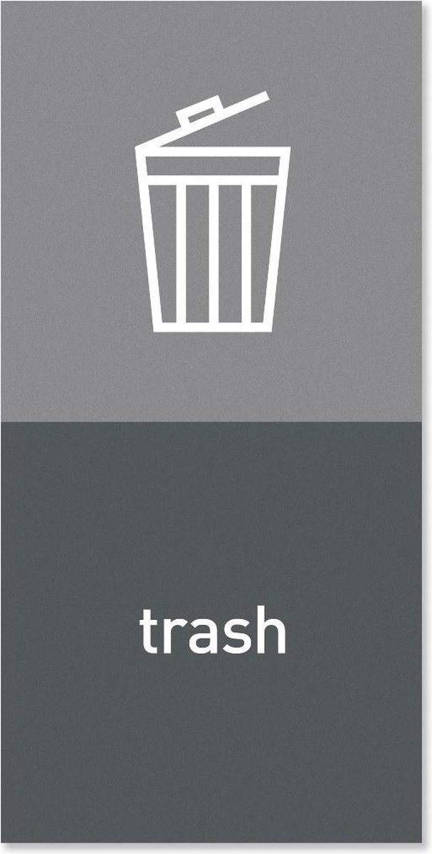 Afvalemmer Marker Magnetisch - Trash - Grijs - Simplehuman