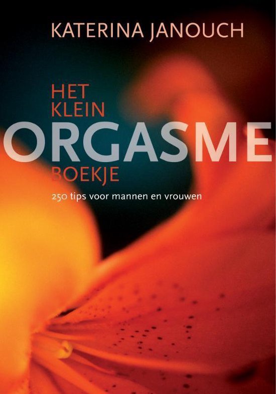 Cover van het boek 'Het klein orgasmeboekje' van K. Janouch