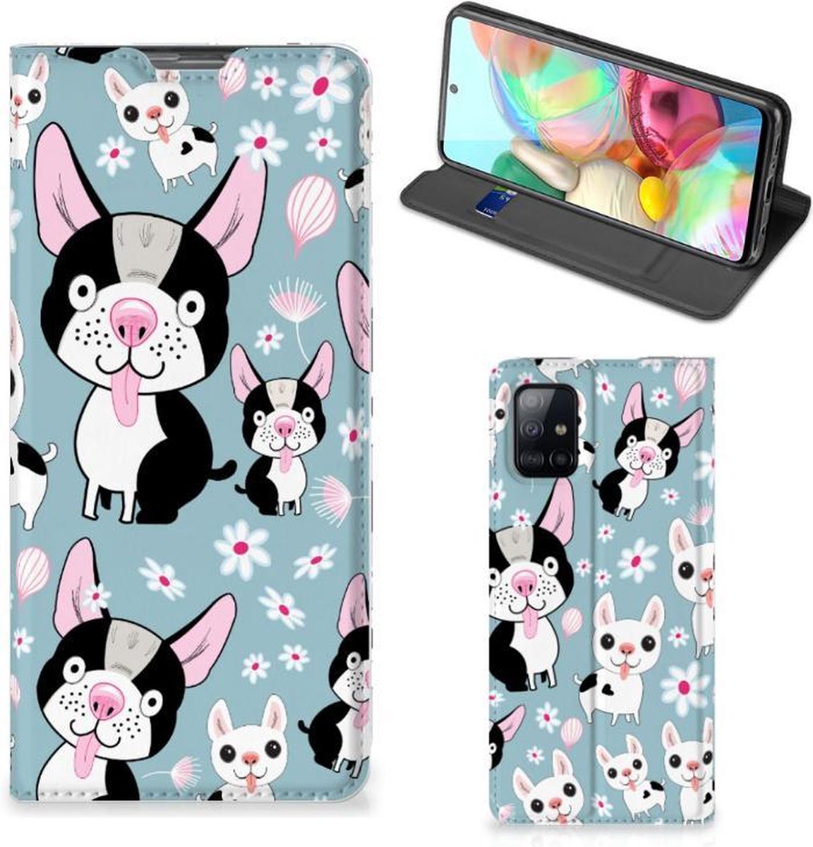 Samsung Galaxy A71 Hoesje maken Hondjes