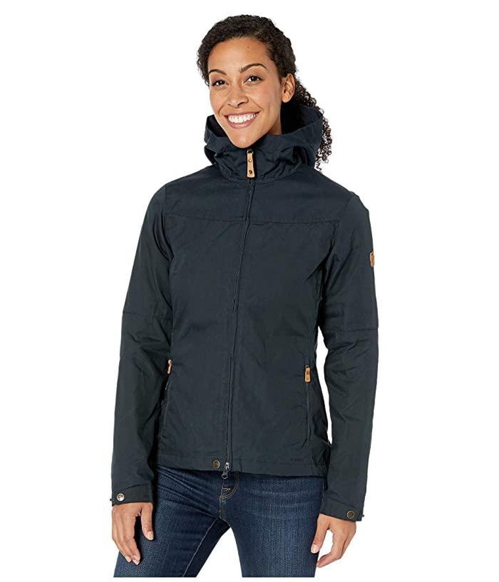 | Fjallraven Stina Dames Outdoorjas Dark Navy Maat L Fjallraven Winter coats Kiruna Padded Parka W dark navy (555