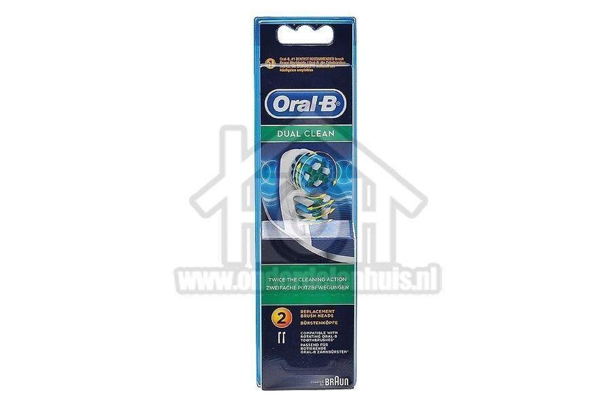 OralB Tandenborstelset Dual Clean EB417-2 64711700