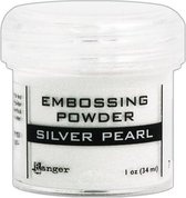 Ranger Embossing Powder 34ml - silver pearl