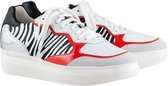 Hogl Vrouwen Sneakers Kleur: Wit/beige Maat: 41
