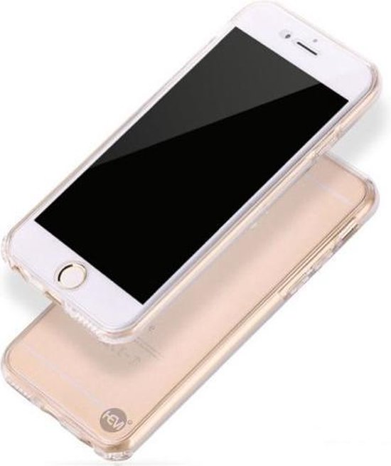 vegetarisch toevoegen aan gelei iPhone 8 Full protection siliconen transparant voor 100% bescherming |  bol.com