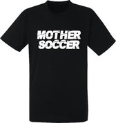 Mother soccer heren t-shirt | voetbal | cadeau | maat L