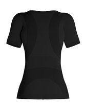 Knapman Compressie Shirt Roundneck (Ronde Hals) Vrouwen | Corrigerend Shirt | Zwart | Maat L