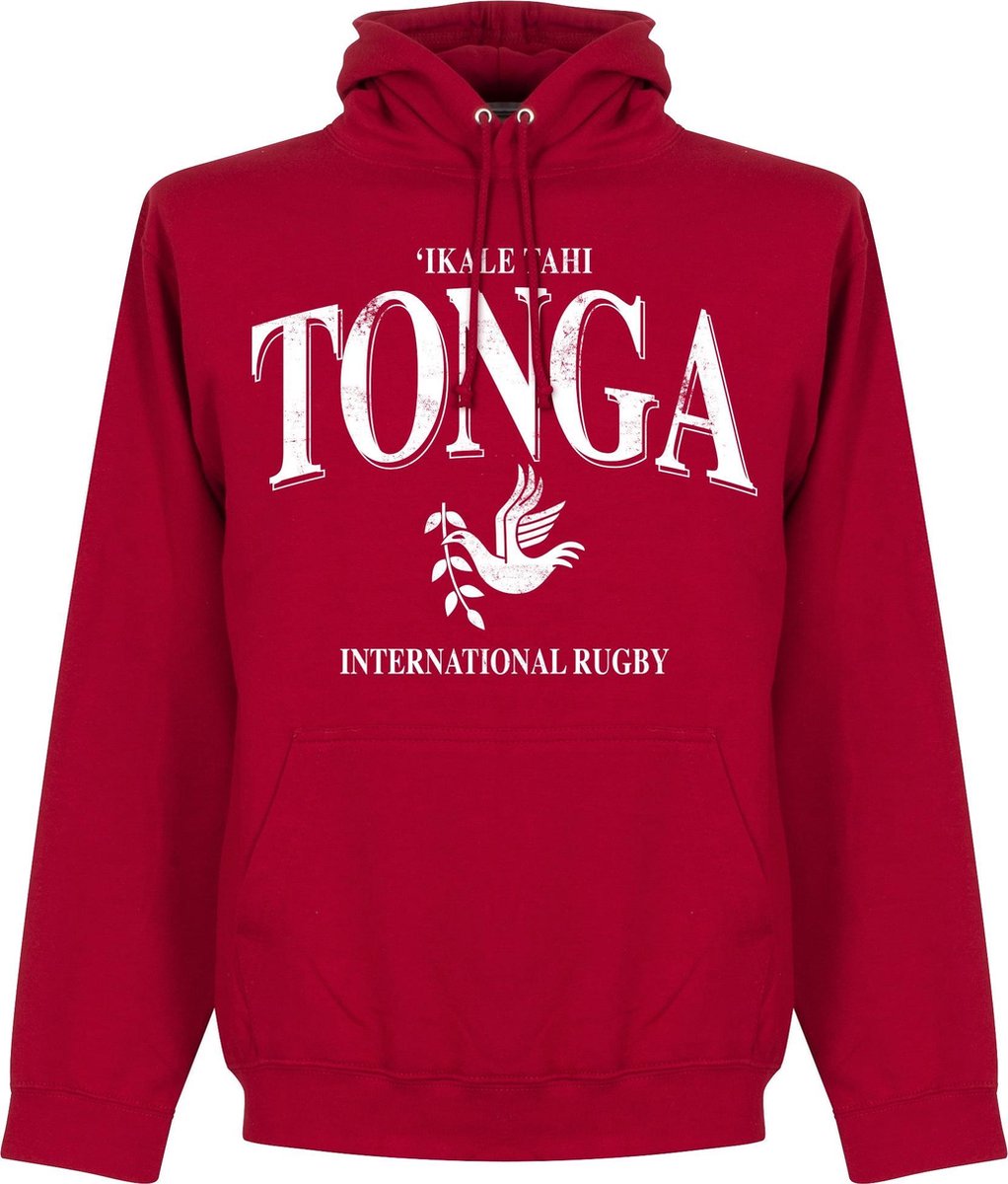 1022x1200.jpg Tonga Rugby Hoodie - Rood - XL - Afbeelding 1