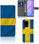 Bookstyle Case Flip Case Geschikt voor Samsung Galaxy S20 Ultra Hoesje Zweden