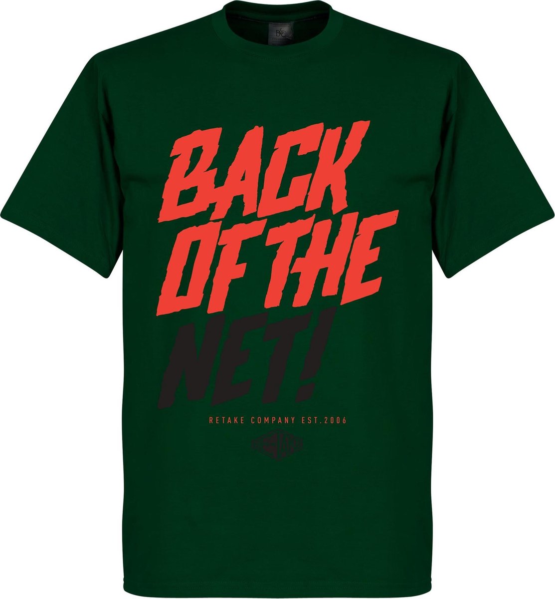 Retake Back of the Net! T-Shirt - Groen - L
