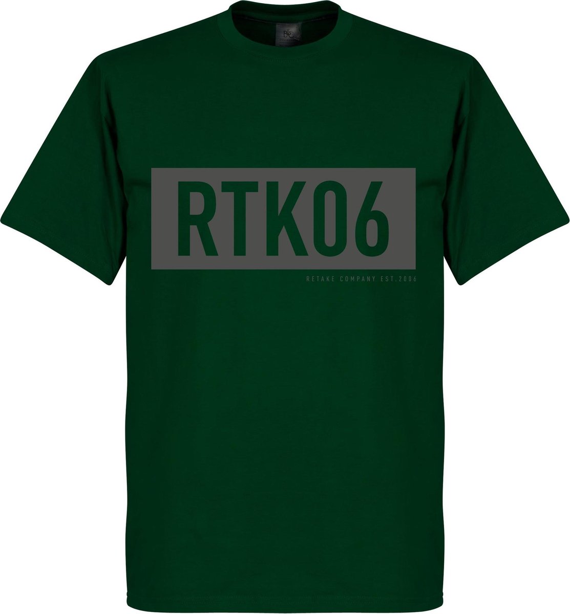 1113x1200.jpg Retake RTK06 Bar T-Shirt - Groen - XL - Afbeelding 1