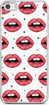 iPhone 5/5S/SE siliconen hoesje - Kiss me softly