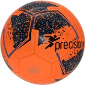 Precision Trainingsbal Fusion - Voetbal - 400-440 gram - Oranje/zwart - Maat 5