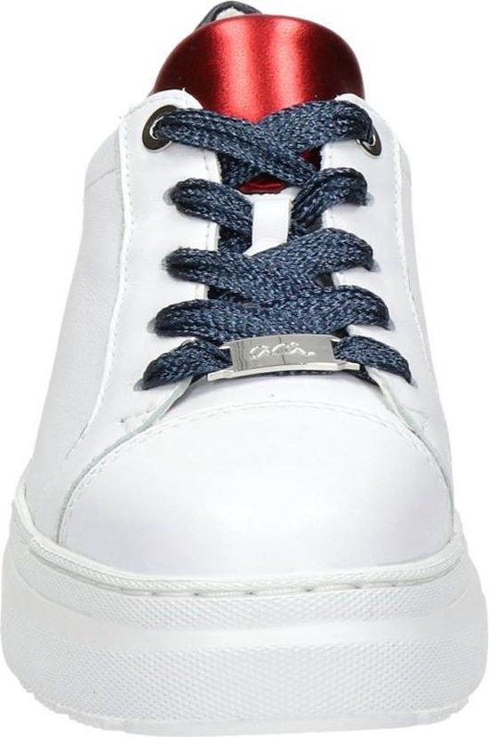 Ara dames sneaker - Wit blauw - Maat 37 | bol.com