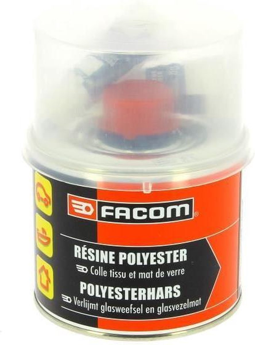 FACOM Polyesterhars - Lijmen - Met verharder - 500 g