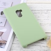 Effen kleur Vloeibare siliconen valbestendige beschermhoes voor Geschikt voor Xiaomi Mi Mix 2 (mintgroen)