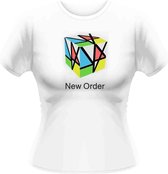 New Order Dames Tshirt -S- Rubix Wit